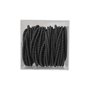 皮筋女扎头发高颜值韩国黑色头绳橡皮筋夏季发量少短发不伤发皮圈