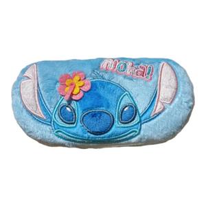 出口日本原单史迪奇眼镜盒毛绒眼镜盒防摔防压创意卡通眼镜盒包邮