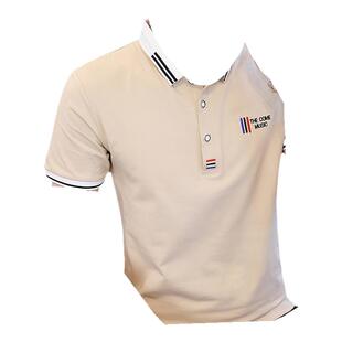 高端刺绣polo衫短袖T恤男夏季潮流冰感半袖休闲商务翻领上衣体恤