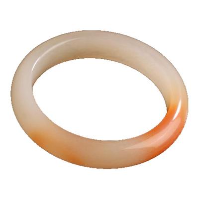 天然金丝玉蜜源手镯带证书