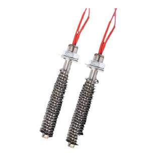 单头空气干烧棒电加热管烤电机负载除湿烤箱翅片散热片发热管220V