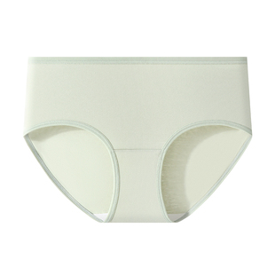 女士内裤纯棉抗菌舒适透气2025年新款冬季中腰薄款少女生三角短裤