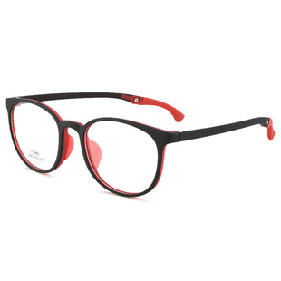 超轻硅胶TR90运动防滑青少年儿童跑步近视眼镜框架配远视弱视男女