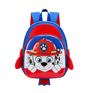 汪汪队书包幼儿园男童毛毛男孩大班超轻中班新款儿童个性帅气背包