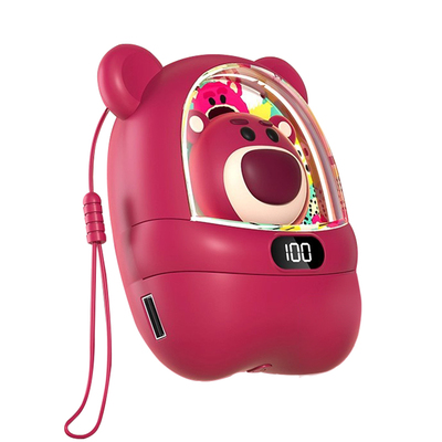 草莓熊暖手宝实用圣诞节礼物