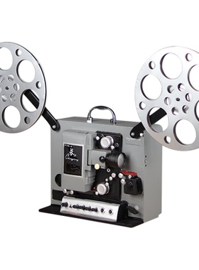 老式电影放映机模型电影机摆件