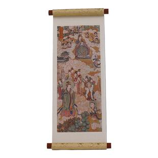 密密主文创善财童子卷轴画轴个性创意2025新款磁贴华严寺冰箱贴