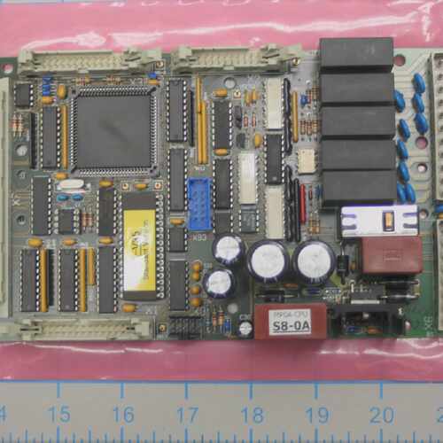 LS S080A07 / PCB CPU MPOA-ZDA 控制板 S8-0A / HAENEL