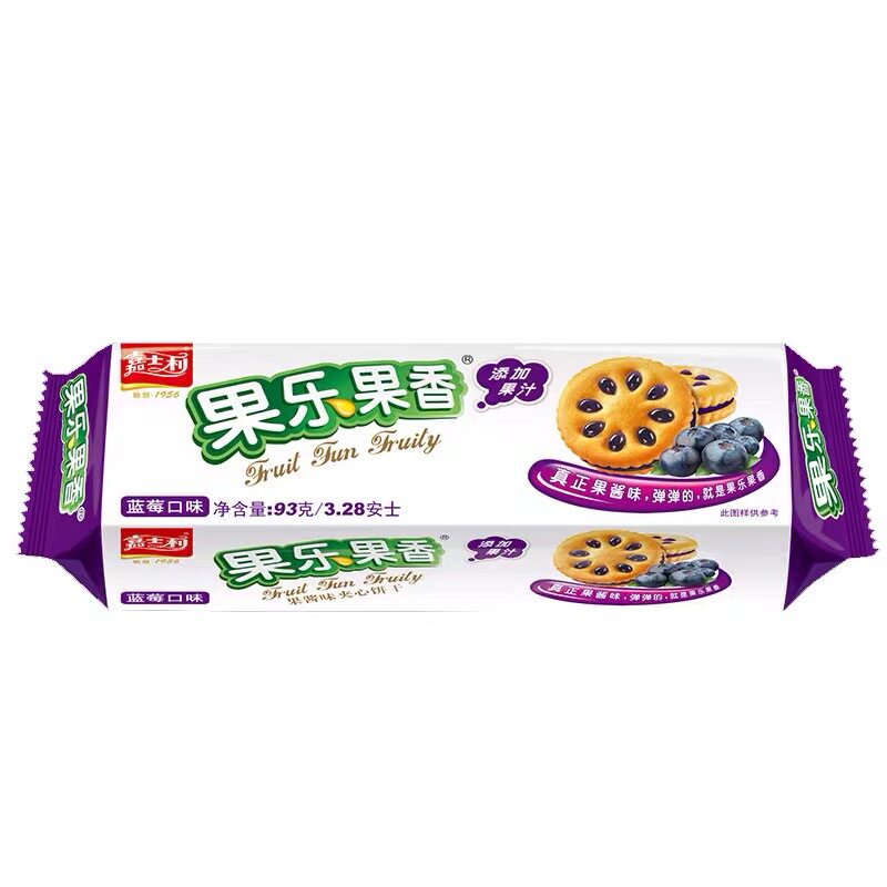 嘉士利夹心饼干草莓味93g