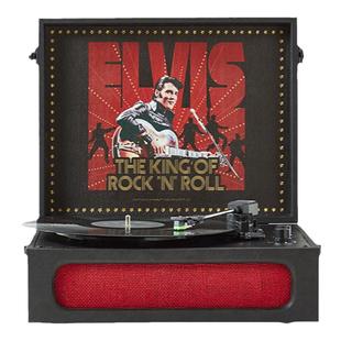 美国arkrocket黑胶唱片机领唱家压花复古胶片留声机蓝牙音响摆件