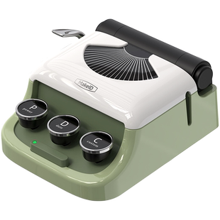 井井标记复古家用标签打印机Q1艺术家mini智能蓝牙小型便携式热敏打印标签美妆姓名贴创意生日女生礼物