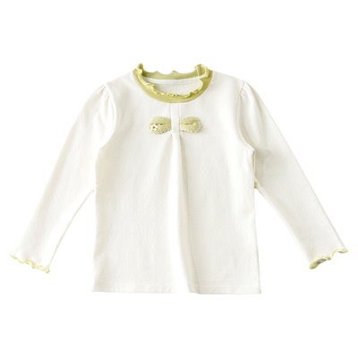 女童A类纯棉长袖T恤春夏打底衫