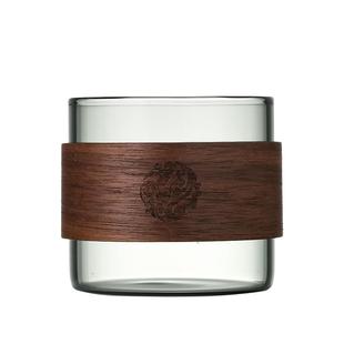 小杯子小玻璃杯带把品茗杯功夫小茶杯6只装茶具喝茶的小品杯茶杯