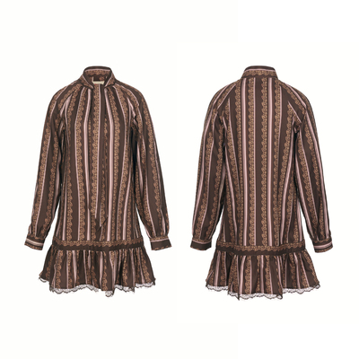 PALAVAS丹德拉时序蕾丝连衣裙