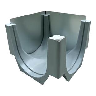 水沟配件弯头直角成品排水沟u型槽三通配件水沟堵头四通成品弯头