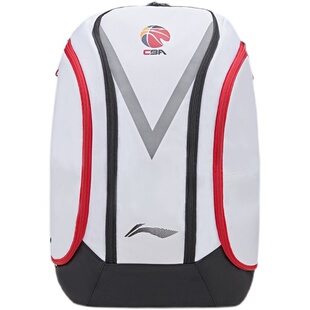 李宁双肩包男CBA赞助版篮球大容量学生电脑书包旅行训练运动背包