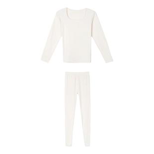 馨帮帮Homedress 德绒无痕保暖内衣无缝美体显瘦秋衣秋裤套装女冬