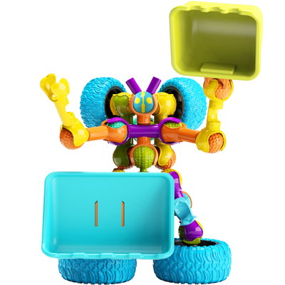 大颗粒百变造型益智骨架积木玩具