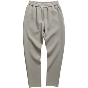 维特客秋冬加绒针织休闲运动长裤男保暖百搭通勤锥形跑步卫裤6663