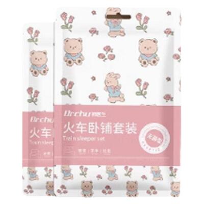 火车软卧一次性三件套床上用品国庆加宽软硬卧动车旅游神器宾馆