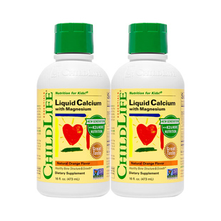 【2瓶】童年时光钙镁锌含k2液体钙婴幼儿童官方旗舰店childLife