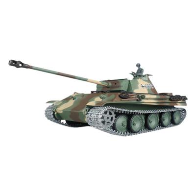 恒龙遥控金属坦克德国军事模型