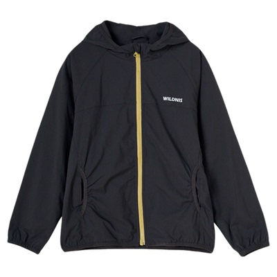 棉叔叔男童连帽外套机能小方格轻户外秋季新品舒适内里磨毛夹克