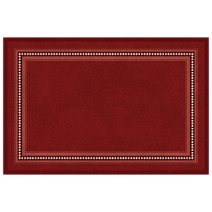 地垫入户门垫高级感红色轻奢门口脚垫进门免洗可擦耐脏可裁剪垫子