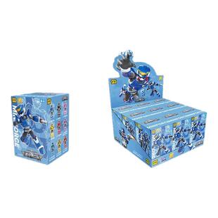 F5积木人正版迷你特工队7超级战警力量关节可动人偶公仔男孩儿童