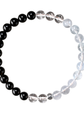 【普陀山官方】黑曜石转运珠手链