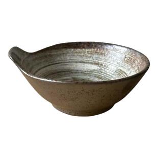 日本进口粗陶碗日式和风柴烧窑变创意复古碗家用点心碗调料碗餐具