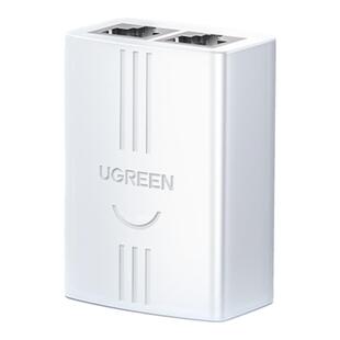 绿联电话一分二分线器连转接线家用座机直通RJ11双三通延长对接头