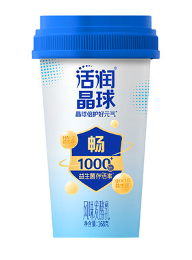 活润晶球原味0添加蔗糖酸奶2杯