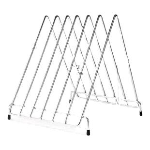 砧板架不锈钢厨房置物架落地酒店餐厅刀板架粘板架托盘架沥水架