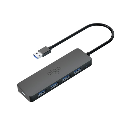 爱国者usb拓展坞插头多口集分线器typec延长线hub3.0外接u盘带供电转换器笔记本电脑多接口扩展器