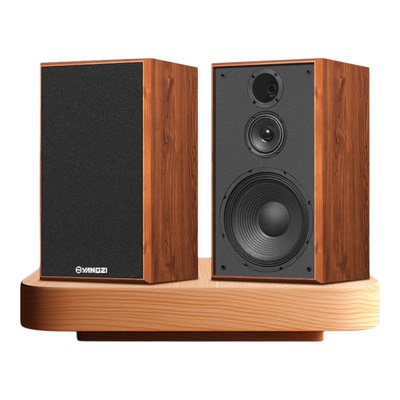 专业10寸三分频大型书架音响