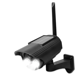 太阳能仿真摄像头户外假监控器模型探头人体感应照明灯太阳能灯