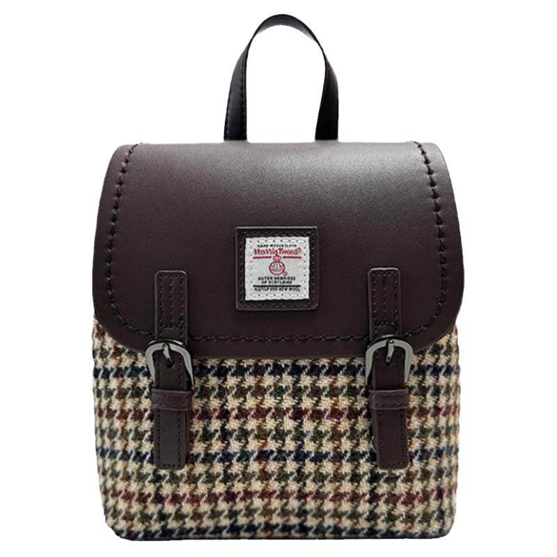 Harristweed哈里斯粗花呢双肩包