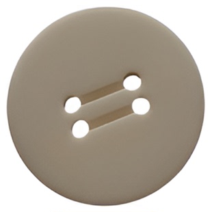 乳白色长线槽天然牛骨扣中式棉麻开衫扣子高档羊绒大衣外套纽扣