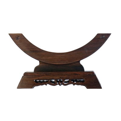 红木平安扣摆件底座木架实木支架