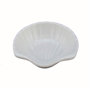 美日嘉宝仿瓷餐具 密胺小碟子塑料盘子 纯白调料碗 油碟味碟醋碟