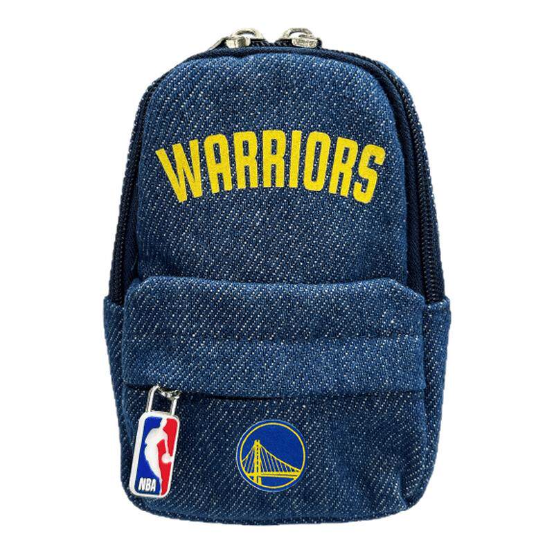 NBA球队牛仔小书包挂件勇士湖人马刺独行侠尼克斯创意便携收纳包