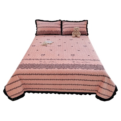 加厚保暖牛奶绒床盖单件2025新款