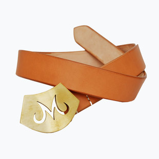 cigar楠哥手作cosplay七龙珠魔人布欧男士皮带私人定制logo刻字