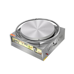 燃气山东杂粮煎饼锅商用摆摊液化气煎饼果子机铜锣烧苦荞粑粑锅机