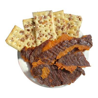 苏打饼干夹牛肉|来甘多油香爆汁原切安格斯牛胸口脆牛肉脆片零食