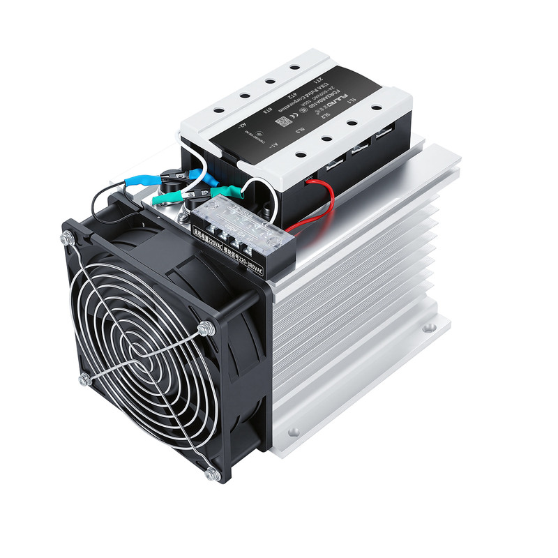 富雷德FDR3-A4840Z三相固态继电器成套220V380V交流控交流电AA40A