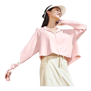 蕉下披肩防晒衣女夏季AL118防紫外线原纱凉感防晒服冰丝upf100+