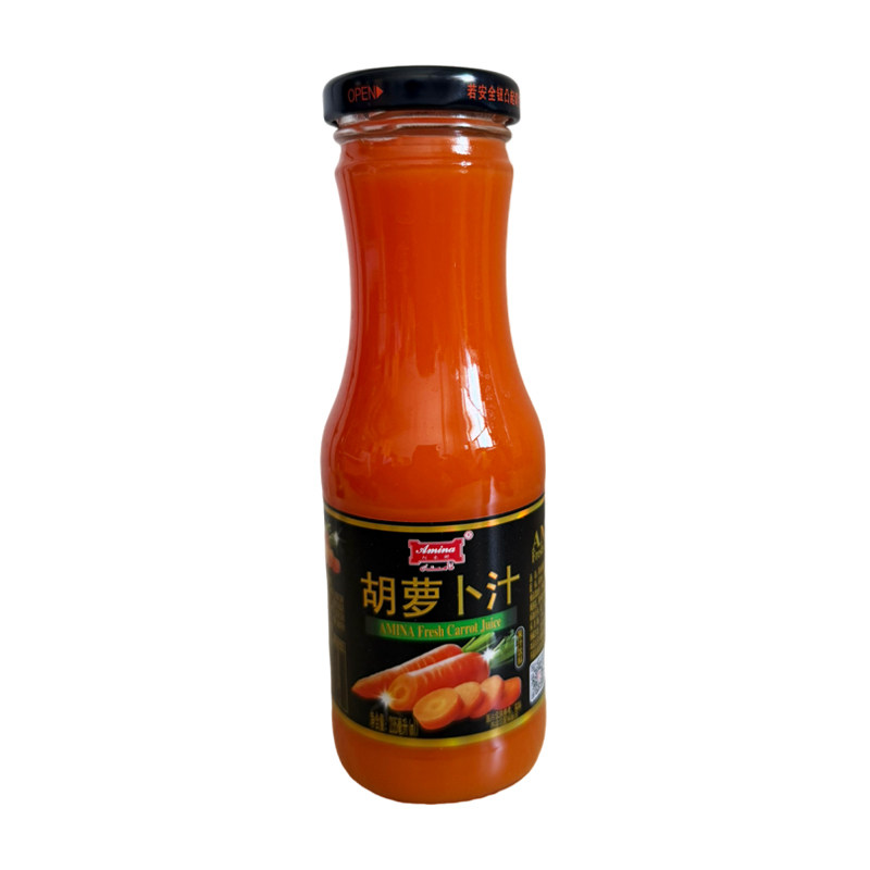 阿米娜胡萝卜汁石榴汁桑葚汁饮料