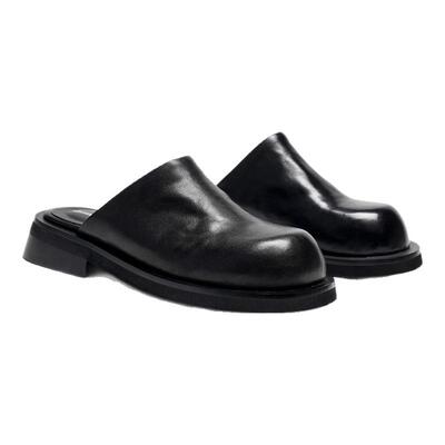 MESSRSDING勃肯鞋老钱风大头拖鞋